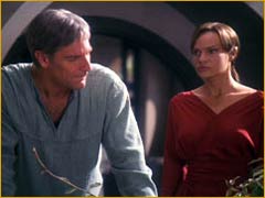 Archer et T'Pol sur Ceti Alpha V