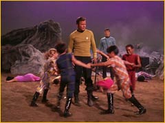Enfants sur triacus