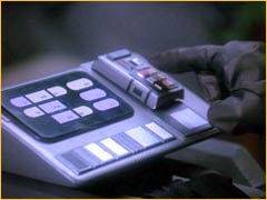 Clavier de la balise