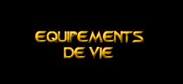 Les équipements de vie