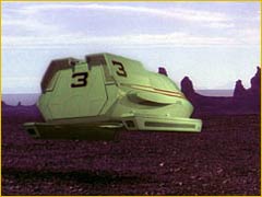 Aterrissage d'une navette de type 3