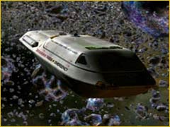 Capsule d'évacuation du Delta Flyer
