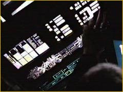 Intérieur de la capsule du Delta Flyer