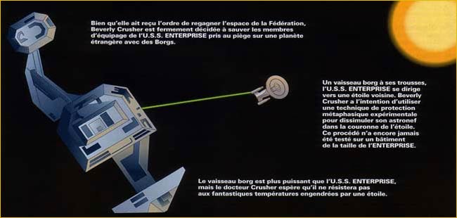Manoeuvre du bouclier solaire
