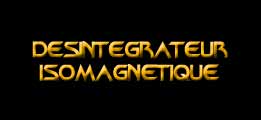 Désintégrateur isomagnétique
