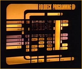 Commandes d'un holodeck