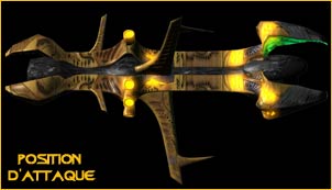 Bioship - Position d'attaque