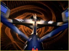 USS Enterprise dans le vortex