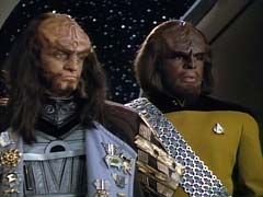 Gowron et Worf