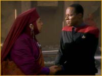 Sisko et Kai Opaka