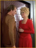 Odo et Lwaxana Troi