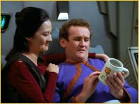 Keiko et O'Brien