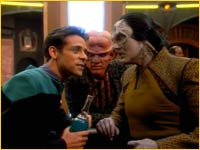 Bashir, Quark et Garak