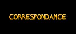 Correspondance