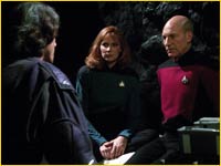 Finn, Crusher et Picard
