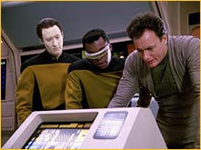 Geordi et Q