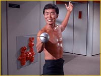 Sulu, escrimeur...