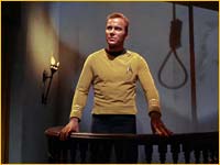 Kirk prêt à être pendu