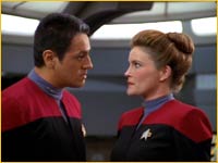 Chakotay et Janeway